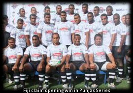 Fiji claim opening win in Punjas Series
